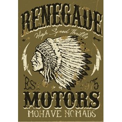 Grafika (00647) - "Vintage Americana Motorcycle Design" - 1000 pezzi
