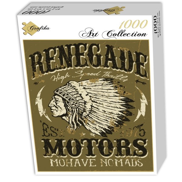 Grafika (00647) - "Vintage Americana Motorcycle Design" - 1000 pezzi