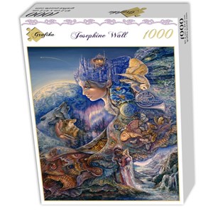 Grafika (00921) - Josephine Wall: "Once in a Blue Moon" - 1000 pezzi
