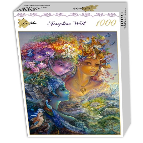 Grafika (00925) - Josephine Wall: "The Three Graces" - 1000 pezzi
