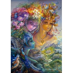 Grafika (00925) - Josephine Wall: "The Three Graces" - 1000 pezzi