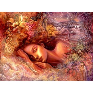 Grafika (00891) - Josephine Wall: "Psyche's Dreams" - 2000 pezzi