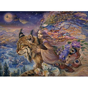 Grafika (00893) - Josephine Wall: "Flight of the Lynx" - 2000 pezzi