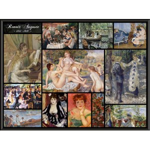 Grafika (00842) - Pierre-Auguste Renoir: "Auguste Renoir, Collage" - 2000 pezzi