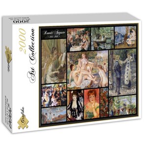 Grafika (00842) - Pierre-Auguste Renoir: "Auguste Renoir, Collage" - 2000 pezzi