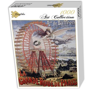 Grafika (00622) - "Affiche Publicitaire pour la Grande Roue de Paris, 1910" - 1000 pezzi