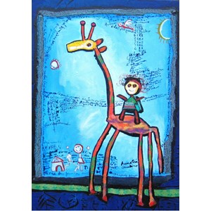 Grafika (00668) - Anne Poire, Patrick Guallino: "Toujours Elle" - 1000 pezzi