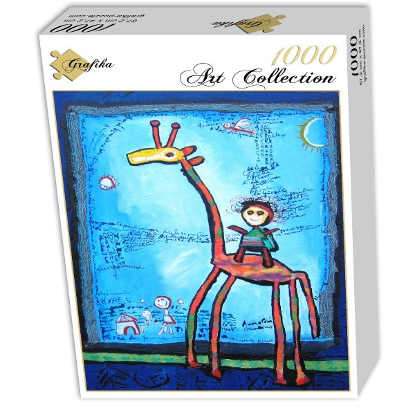 Grafika (00668) - Anne Poire, Patrick Guallino: "Toujours Elle" - 1000 pezzi