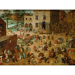 Grafika (00709) - Pieter Brueghel the Elder: "Children's Games, 1560" - 2000 pezzi