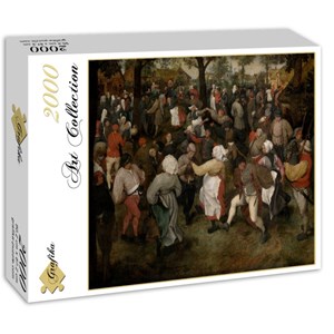 Grafika (00714) - Pieter Brueghel the Elder: "The Wedding Dance, 1566" - 2000 pezzi