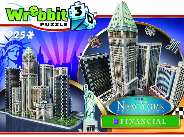 Wrebbit (W3D-2013) - "New York: Financial Downdown" - 925 pezzi