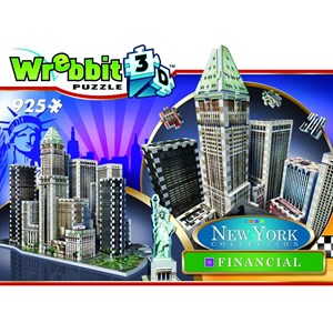 Wrebbit (W3D-2013) - "New York: Financial Downdown" - 925 pezzi