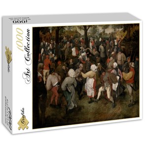 Grafika (00715) - Pieter Brueghel the Elder: "The Wedding Dance, 1566" - 1000 pezzi