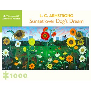 Pomegranate (aa1090) - L. C. Armstrong: "Sunset over Dog's Dream" - 1000 pezzi