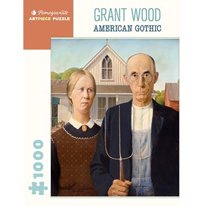 Pomegranate (aa1081) - Grant Wood: "American Gothic" - 1000 pezzi