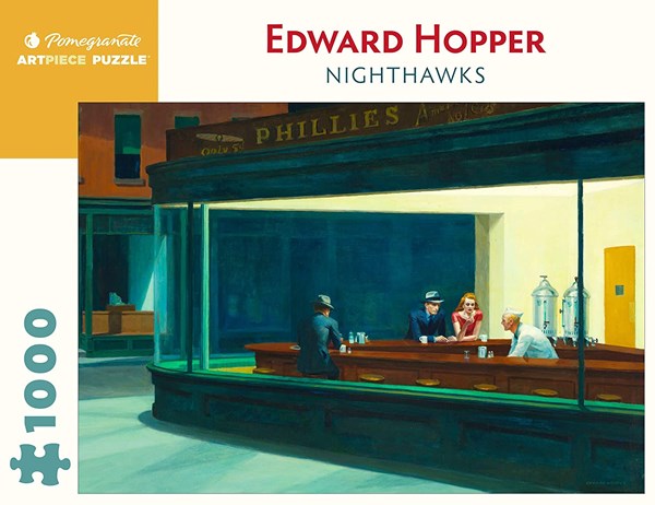Pomegranate (aa1082) - Edward Hopper: "Nighthawks" - 1000 pezzi