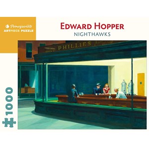 Pomegranate (aa1082) - Edward Hopper: "Nighthawks" - 1000 pezzi