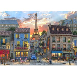 Bluebird Puzzle (70253) - Dominic Davison: "Streets of Paris" - 4000 pezzi