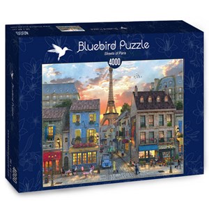 Bluebird Puzzle (70253) - Dominic Davison: "Streets of Paris" - 4000 pezzi