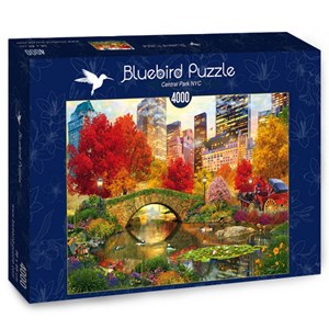 Bluebird Puzzle (70256) - David McLean: "Central Park NYC" - 4000 pezzi