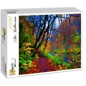 Grafika (01664) - "Stylized Autumn Forest" - 1000 pezzi