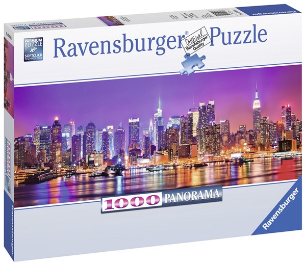 Ravensburger (15078) - "Manhattan Lights" - 1000 pezzi