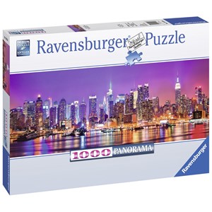 Ravensburger (15078) - "Manhattan Lights" - 1000 pezzi