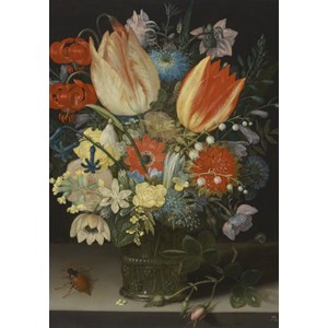 Grafika (01582) - Peter Binoit: "Still Life with Tulips, 1623" - 1000 pezzi