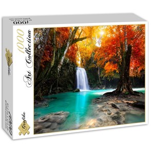 Grafika (01141) - "Deep Forest Waterfall" - 1000 pezzi