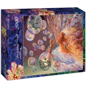 Grafika (00896) - Josephine Wall: "Bubble Flower" - 2000 pezzi
