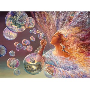 Grafika (00896) - Josephine Wall: "Bubble Flower" - 2000 pezzi