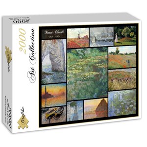 Grafika (00874) - Claude Monet: "Claude Monet, Collage" - 2000 pezzi