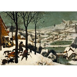 Grafika (00625) - Pieter Brueghel the Elder: "Hunters in the Snow" - 1000 pezzi