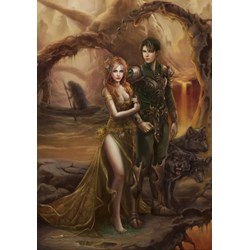 Grafika (00981) - Cris Ortega: "Deep in the Underworld" - 1000 pezzi