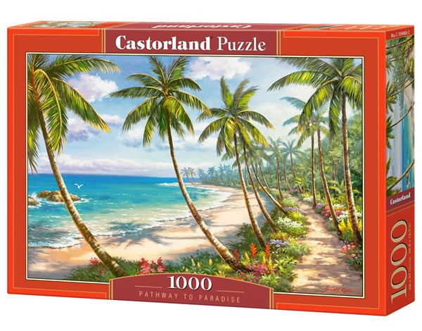 Castorland (C-104666) - "Pathway to Paradise" - 1000 pezzi