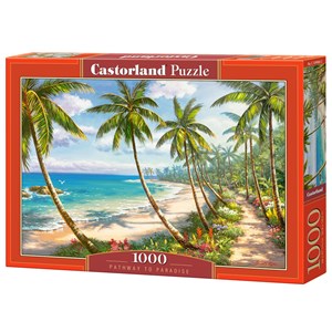 Castorland (C-104666) - "Pathway to Paradise" - 1000 pezzi
