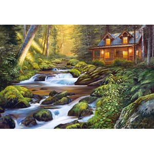 Castorland (C-104635) - "Creek Side Comfort" - 1000 pezzi