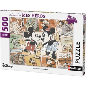 Nathan (87217) - "Mickey Mouse" - 500 pezzi