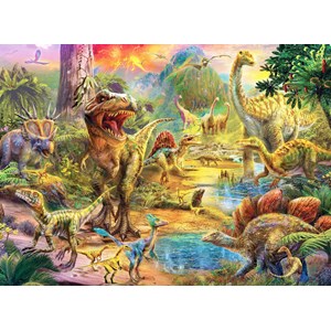 Anatolian (3603) - Jan Patrik Krasny: "Landscape of Dinosaurs" - 500 pezzi