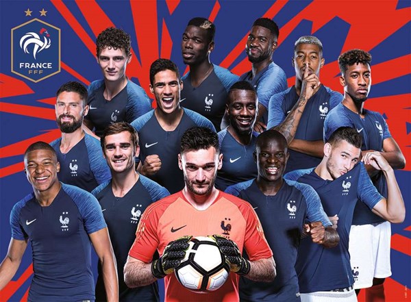 Nathan (87240) - "Fier d'Être Bleus!" - 500 pezzi