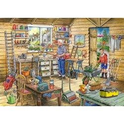 The House of Puzzles (4500) - "Find the Differences No.14, Fred's Shed" - 1000 pezzi