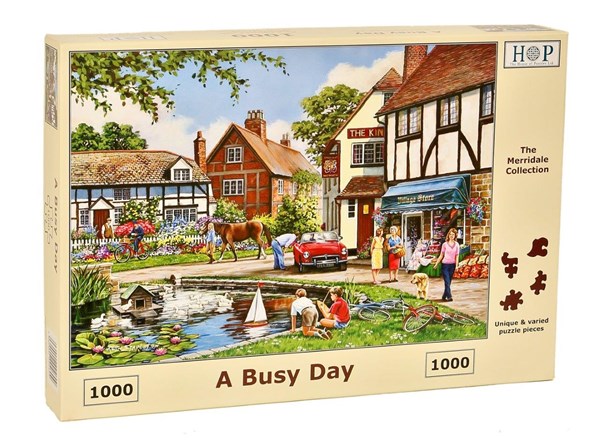 The House of Puzzles (4609) - "A Busy Day" - 1000 pezzi