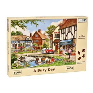 The House of Puzzles (4609) - "A Busy Day" - 1000 pezzi