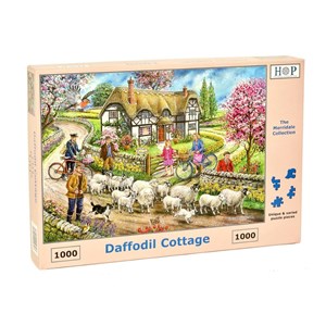 The House of Puzzles (4647) - "Daffodil Cottage" - 1000 pezzi