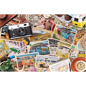 Eurographics (8551-5576) - "VW Road Trips" - 550 pezzi