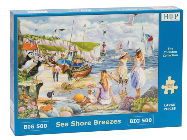 The House of Puzzles (4937) - "Sea Shore Breezes" - 500 pezzi