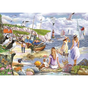 The House of Puzzles (4937) - "Sea Shore Breezes" - 500 pezzi
