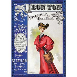 Piatnik (5525) - "Bon Ton Magazine Cover 1903" - 1000 pezzi