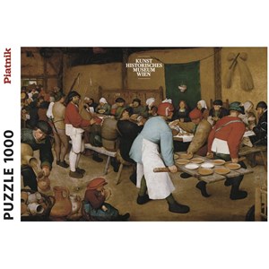 Piatnik (5483) - Pieter Brueghel the Elder: "Peasant Wedding" - 1000 pezzi
