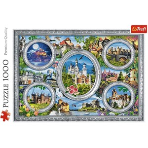 Trefl (10583) - "Castles of the World" - 1000 pezzi